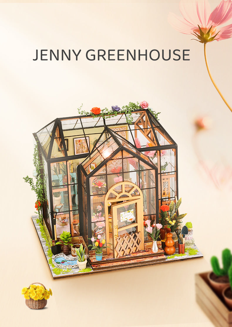 TJWFUNFUN – Enchanted Glass Garden Hous