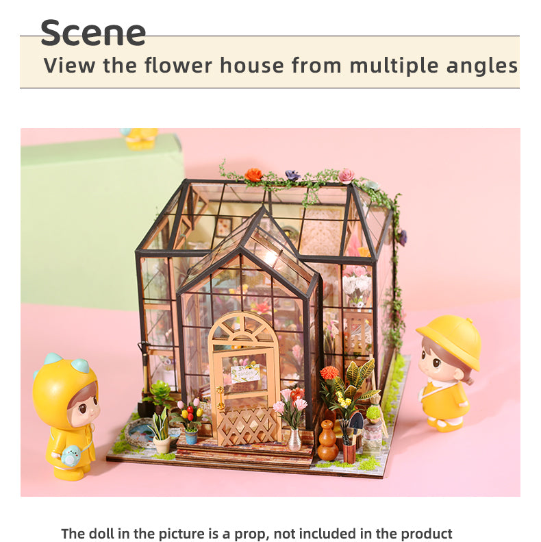 TJWFUNFUN – Enchanted Glass Garden Hous