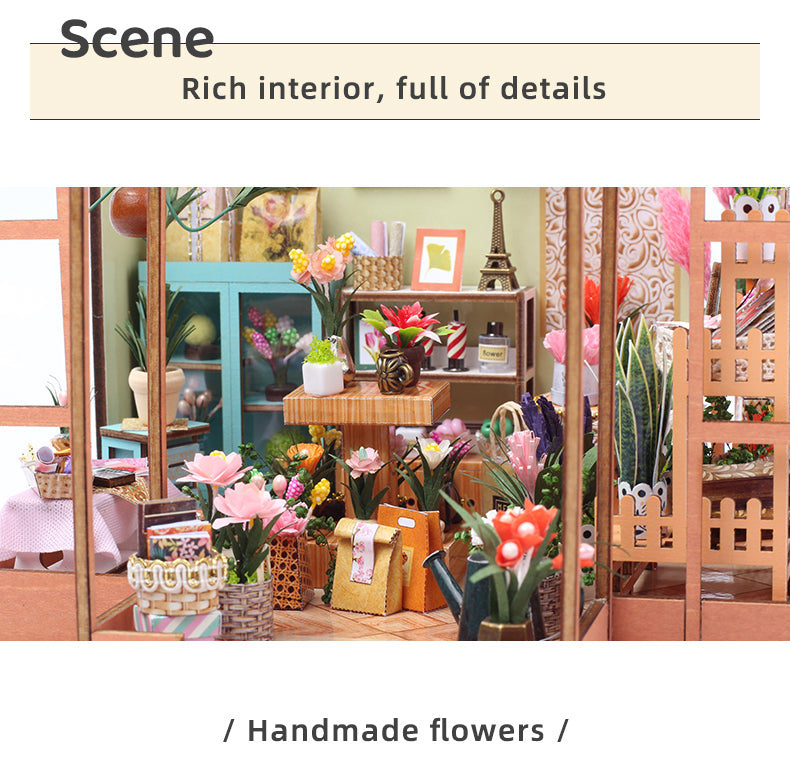 TJWFUNFUN – Enchanted Glass Garden Hous