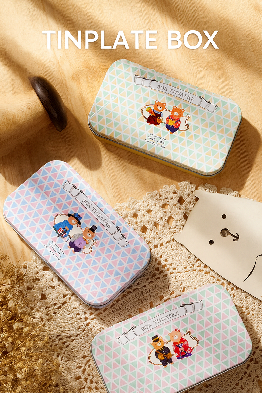 Cherry Blossoms Box Theatre – Dreamland Trilogy Miniature Kit | DIY Handcrafted Scene by TJWFUNFUN