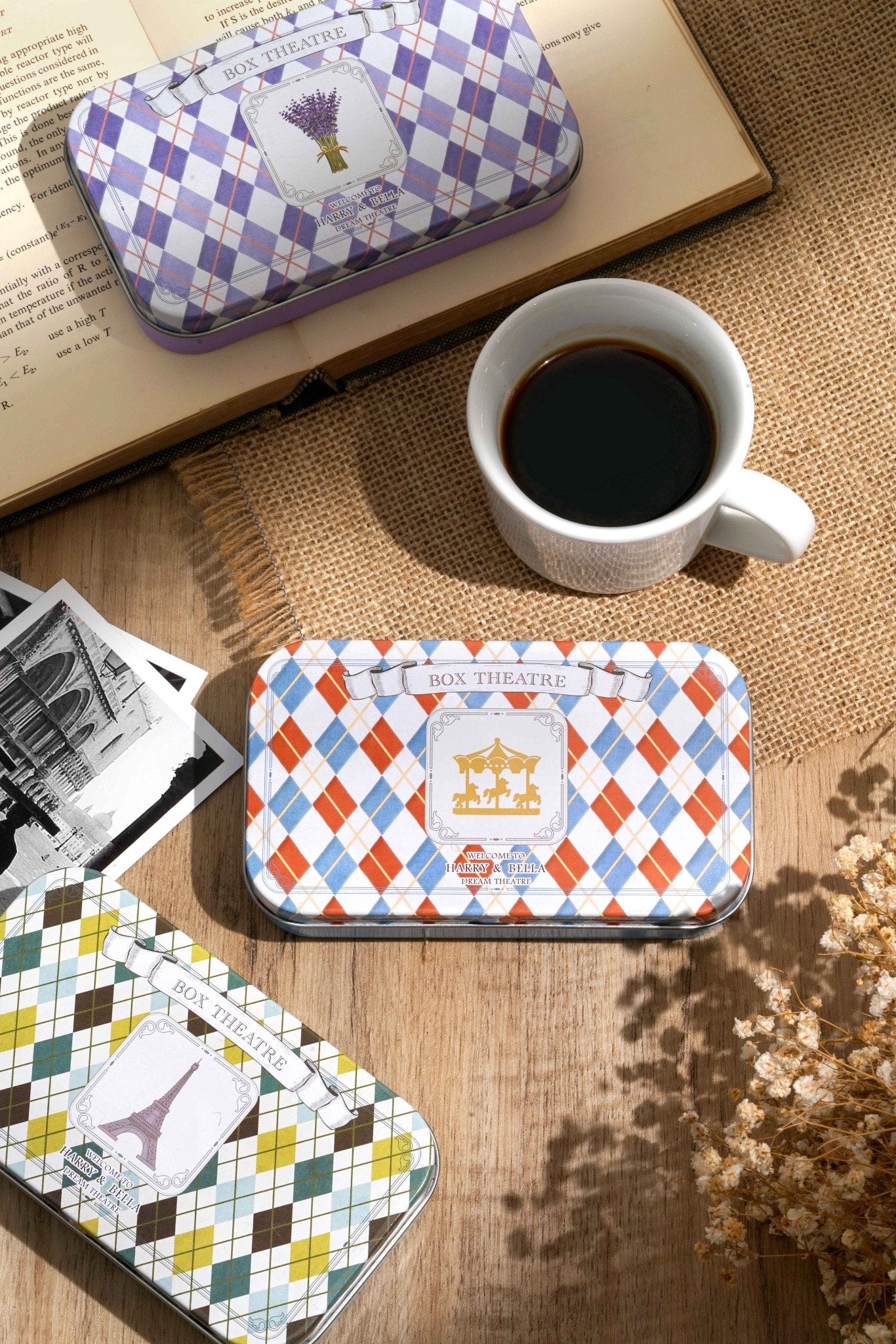 Roaming in Paris Box Theatre – Dreamland Trilogy Miniature Kit | DIY Handcrafted Scene by TJWFUNFUN