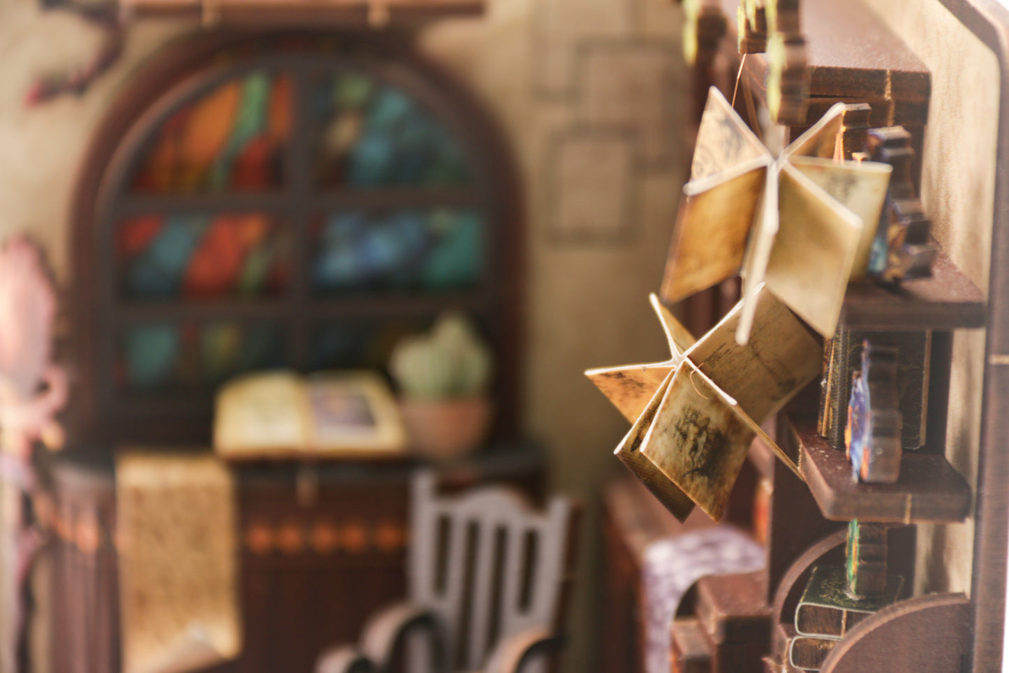 TJWFUNFUN Tiny Havens Collection – Alchemy Master DIY Mini House, 92 PCS, Difficulty ★